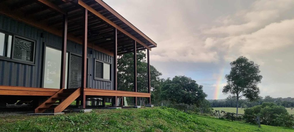 shipping container cabin